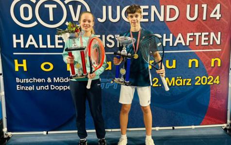 Lea Haider-Maurer und Kian Kren sind U14 Staatsmeister.